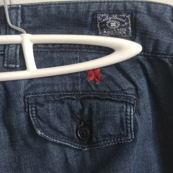 Y2K Lucky Brand low rise flare jeans denim size 4 27 Kinzie Trouser - Picture 7 of 16